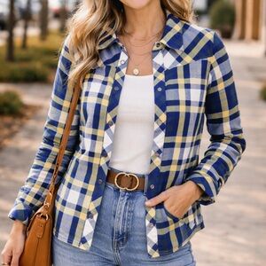 The North Face Plaid Jacket.